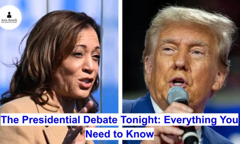 The Presidential Debate Tonight